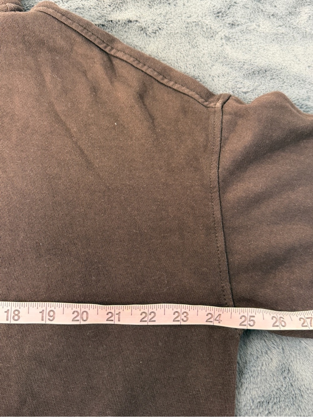 Aerie Women’s S/P Brown Oversized Snap Neck Pullover Sweatshirt Fleece Lined - Picture 8 of 10